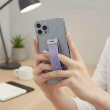 Foldable Self-Adhesive Phone Holder with Ring Loop &amp; Back Clip | Adjustable Mobile Kickstand for Smartphones &amp; Tablets &ndash; Purple | iCare