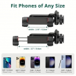 360&deg; Selfie Clip Mobile Holder | Flexible Rotating Phone Mount for Vlogging &amp; Video Calls | iCare