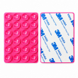 2Gen Suction Grip Single Side with 3M Tape | 2 Gen Suction Phone Grip Pad By iCare 24 Suction Cups | Anti-Slip Mobile Grip with 3M Tape (Pack of 2) &ndash; Hot Pink | iCare