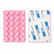 2Gen Suction Grip Single Side with 3M Tape | 2 Gen Suction Phone Grip Pad By iCare 24 Suction Cups | Anti-Slip Mobile Grip with 3M Tape (Pack of 2) &ndash; Baby Pink | iCare