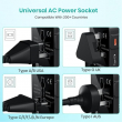 20W Universal Travel Adapter USB &amp; Type-C Fast Charging International Travel Plug for US UK EU AU | iCare