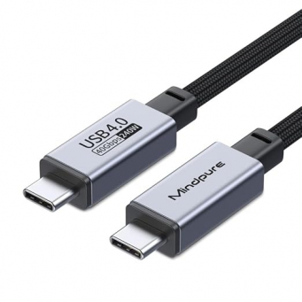 2m 40Gbps Data Transfer, USB4 Gen2 | By iCare USB C to C Fast Charging Cable for High-Speed Connectivity | iCare