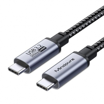 2M USB-C to USB-C Cable USB 3.2 Gen 2 | 20Gbps High-Speed Data Transfer | Fast Charging Type-C Cable | iCare