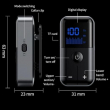 2-in-1 Bluetooth Audio Receiver &amp; Transmitter with Display By iCare | Type-C Fast Charging | AUX &amp; TF Card Support | iCare