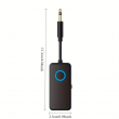 2-in-1 Bluetooth 5.4 Audio Adapter By iCare Wireless AUX Receiver &amp; Transmitter | 3.5mm Jack with Mic, Hi-Fi Stereo Sound | iCare
