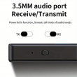 2-in-1 Bluetooth 5.4 Audio Adapter By iCare Wireless AUX Receiver &amp; Transmitter | 3.5mm Jack with Mic, Hi-Fi Stereo Sound | iCare