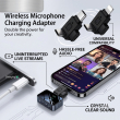 USB-C OTG Audio Adapter for Podcast &amp; Video Recording | USB-C Male to USB-C Female OTG Converter | iCare