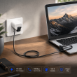 U-Shaped USB-C OTG Audio Adapter for Lavalier Microphones | iCare