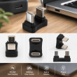 U-Shaped USB-C OTG Audio Adapter for Lavalier Microphones | iCare