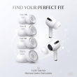 Earbuds Tips airpod Pro3 | AirPods Pro (3rd Gen) Silicone Ear Tips By iCare Replacement Ear Cushion Soft, Anti-Slip, Noise-Isolating (Pack of 4) | iCare