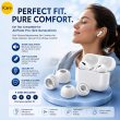 Earbuds Tips airpod Pro3 | AirPods Pro (3rd Gen) Silicone Ear Tips By iCare Replacement Ear Cushion Soft, Anti-Slip, Noise-Isolating (Pack of 4) | iCare