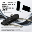 240W USB-C Fast Charging Adapter By iCare Cable Holder &amp; Foldable Stand &ndash; Black | iCare