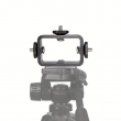 3in1 Tripod Mobile Holder | Smartphones, Gimbals, Tripods &amp; LED Lights 3-in-1 Universal Metal Phone Holder with Adjustable Clamp and 1/4 Inch Screw Mount | iCare