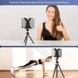 iPad, iPad Air, iPad Mini &amp; 8 &ndash; 11 Inch Tablets Adjustable Tripod Mount Holder Stand &ndash; Black | iCare