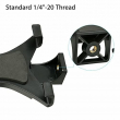 iPad, iPad Air, iPad Mini &amp; 8 &ndash; 11 Inch Tablets Adjustable Tripod Mount Holder Stand &ndash; Black | iCare