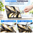MacBook Air A3113 (M3) 13.6 Inch 2024 Clear Border Tempered Glass Screen Protector | iCare