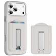 MagSafe Leather Wallet with Stand, Slim Magnetic Card Holder For iPhone &amp; Cases &ndash; white | iCare