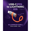c to lightning iOS charging connector | USB-C (PD) to Lightning Cable | Fast Charge &amp; Data Sync for iPhone/iPad | Compatible Charger for iPhone Models iPad | iCare