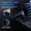 PD-C to USB-C Fast Charging Adapter | 40Gbps Data Transfer Converter for Mobile, Tablet and Laptop | iCare