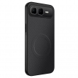Carbon fibber Texture SiliconCase GP9 / 9Pro | Magnetic Silicone Case Compatible For Google Pixel 9 / Pixel 9 Pro | Matte Carbon Fiber Texture Leather Back Cover | Shockproof Slim TPU Anti-Scratch Case Shockproof Soft TPU Slim Protective Anti &ndash; Black | iCare