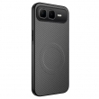 Carbon fibber Texture SiliconCase GP9 / 9Pro | Magnetic Silicone Case Compatible For Google Pixel 9 / Pixel 9 Pro | Matte Carbon Fiber Texture Leather Back Cover | Shockproof Slim TPU Anti-Scratch Case Shockproof Soft TPU Slim Protective Anti &ndash; Grey | iCare