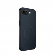 Magnetic Silicone Back Cover For Google Pixel GP9A | Matte Carbon Fiber Leather Finish | Shockproof Soft TPU Slim Case &ndash; Blue | iCare