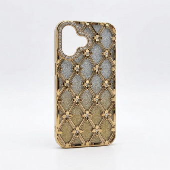 Glitter 17 Diamond Checx Case By iCare Sparkle Designer Back Cover | iCare