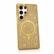 Glitter Diamond MagSafe Cover for Samsung Galaxy S24 Ultra | Luxury Sparkle Crystal Back Case | Shockproof Slim Bridal Cover &ndash; Samsung S25 Ultra | iCare