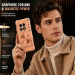 OnePlus 13 MagSafe Heat Dissipation Phone Case | By iCare Graphene Cooling Case | Magnetic Attraction Anti-Drop Back Case &ndash; Orange | iCare