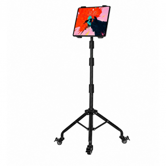 Universal Tablet Tripod Stand 7-12 Inch | 360&deg; Rotating Adjustable Foldable Holder for iPad, Samsung, Lenovo &amp; Android Tablets | iCare