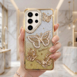 Samsung S26 Ultra Glitter Diamond Butterfly Case &ndash; Luxury Shockproof Sparkly Back Cover for Women &amp; Girls | iCare