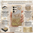 Samsung S26 Ultra Glitter Diamond Butterfly Case &ndash; Luxury Shockproof Sparkly Back Cover for Women &amp; Girls | iCare