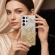Samsung S26 Ultra Glitter Diamond Butterfly Case &ndash; Luxury Shockproof Sparkly Back Cover for Women &amp; Girls | iCare