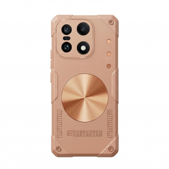 OnePlus 15 Heat Dissipation Phone Case By iCare Luxury Armor Magnetic Shockproof Back Cover &ndash; Orange | iCare
