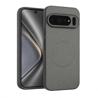 Carbon fibber Texture SiliconCase GP10 / 10Pro | Google Pixel 10/10 Pro Carbon Fiber MagSafe Case &ndash; Shockproof Protective Back Cover with Camera Protection &ndash; Grey | iCare