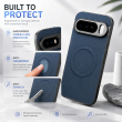 Carbon fibber Texture SiliconCase GP10 / 10Pro | Google Pixel 10/10 Pro Carbon Fiber MagSafe Case &ndash; Shockproof Protective Back Cover with Camera Protection &ndash; Blue | iCare
