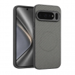 Carbon fibber Texture SiliconCase GP10 / 10Pro | Google Pixel 10/10 Pro Carbon Fiber MagSafe Case &ndash; Shockproof Protective Back Cover with Camera Protection &ndash; Grey | iCare