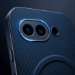 Carbon fibber Texture SiliconCase GP10A | Google Pixel 10A Carbon Fiber MagSafe Case By iCare Shockproof Anti-Scratch Slim Back Cover with Camera Protection &ndash; Blue | iCare