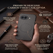 Carbon fibber Texture SiliconCase GP10A | Google Pixel 10A Carbon Fiber MagSafe Case By iCare Shockproof Anti-Scratch Slim Back Cover with Camera Protection &ndash; Grey | iCare