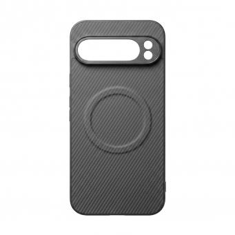 Carbon fibber Texture SiliconCase GP10 Pro Xl | Google Pixel 10 Pro XL MagSafe Carbon Fiber Case By iCare Anti-Scratch Shockproof Slim Protective Cover with Lens Guard &ndash; Grey | iCare