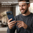 Carbon fibber Texture SiliconCase GP10 Pro Xl | Google Pixel 10 Pro XL MagSafe Carbon Fiber Case By iCare Anti-Scratch Shockproof Slim Protective Cover with Lens Guard &ndash; Blue | iCare