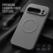 Carbon fibber Texture SiliconCase GP10 Pro Xl | Google Pixel 10 Pro XL MagSafe Carbon Fiber Case By iCare Anti-Scratch Shockproof Slim Protective Cover with Lens Guard &ndash; Grey | iCare