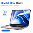 MacBook Air 13.3 Inch A2337, A2179, A1932 Clear Screen Guard By icare HD Transparent Bubble Free Scratch Resistant Screen Protector Film &ndash; M1 2020 A2337 | iCare