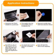 Clear Screen Guard for MacBook Pro 14.2 Inch | MacBook Pro 14.2 Inch M1/M2/M3/M4/M5 (2021-2025) A2442/A2779/A2992/A2918/A3401/A3112/A3185/A3434/A3426/A3427 | Ultra Clear HD Display Protector Bubble Free &ndash; M5 2025 A3434/A3426/A3427 | iCare
