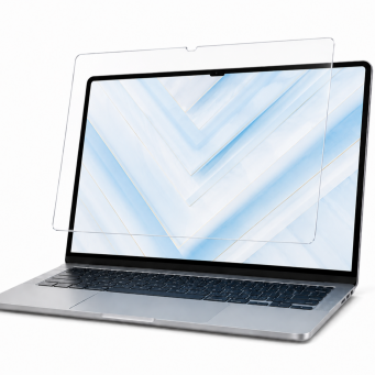 MacBook Pro 13 Inch A2338, A2251, A2281, A2159, A1989, A1706, A1708 HD Clear Nano Glass | Anti-Scratch | Anti-Fingerprint &ndash; M1Pro 2022 A2338 | iCare