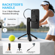 Smartphones 2-in-1 Magnetic Selfie Stick Tripod with Wireless Remote | MagSafe Compatible | Foldable Extendable Stand | iCare