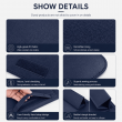 13 &amp; 14 Inch Universal PU Smart Laptop Sleeve with Stand, Mouse Pad, Accessory Pouch, Tablet Holder &amp; Water Resistant Protective Case &ndash; Blue | iCare