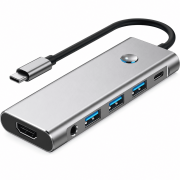 9-in-1 USB Type-C Hub Adapter Multiport Dock for MacBook, iPad, iPhone, Galaxy DeX, HP, Dell &amp; Steam Deck | iCare