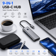 9-in-1 USB Type-C Hub Adapter Multiport Dock for MacBook, iPad, iPhone, Galaxy DeX, HP, Dell &amp; Steam Deck | iCare