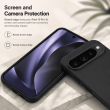 Google Pixel 10 Pro XL Silicone Phone Case | Anti-Scratch Anti-Fingerprint Camera Protection Cover &ndash; Black &ndash; Black by iCare | iCare